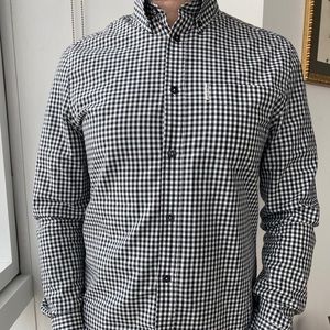Black & White gingham Ben Sherman